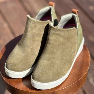 Ryka Vera Suede Wedge Booties